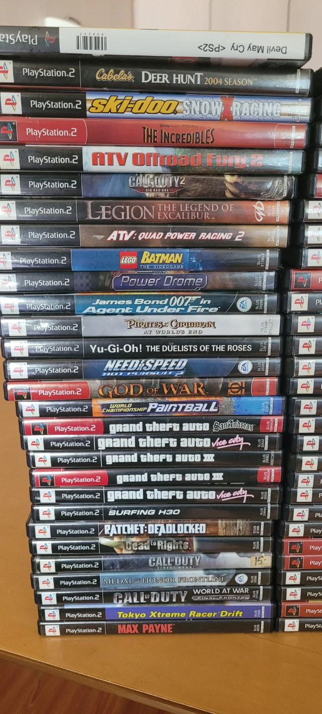 Large Collection PlayStation 2 Video Games - photo 3