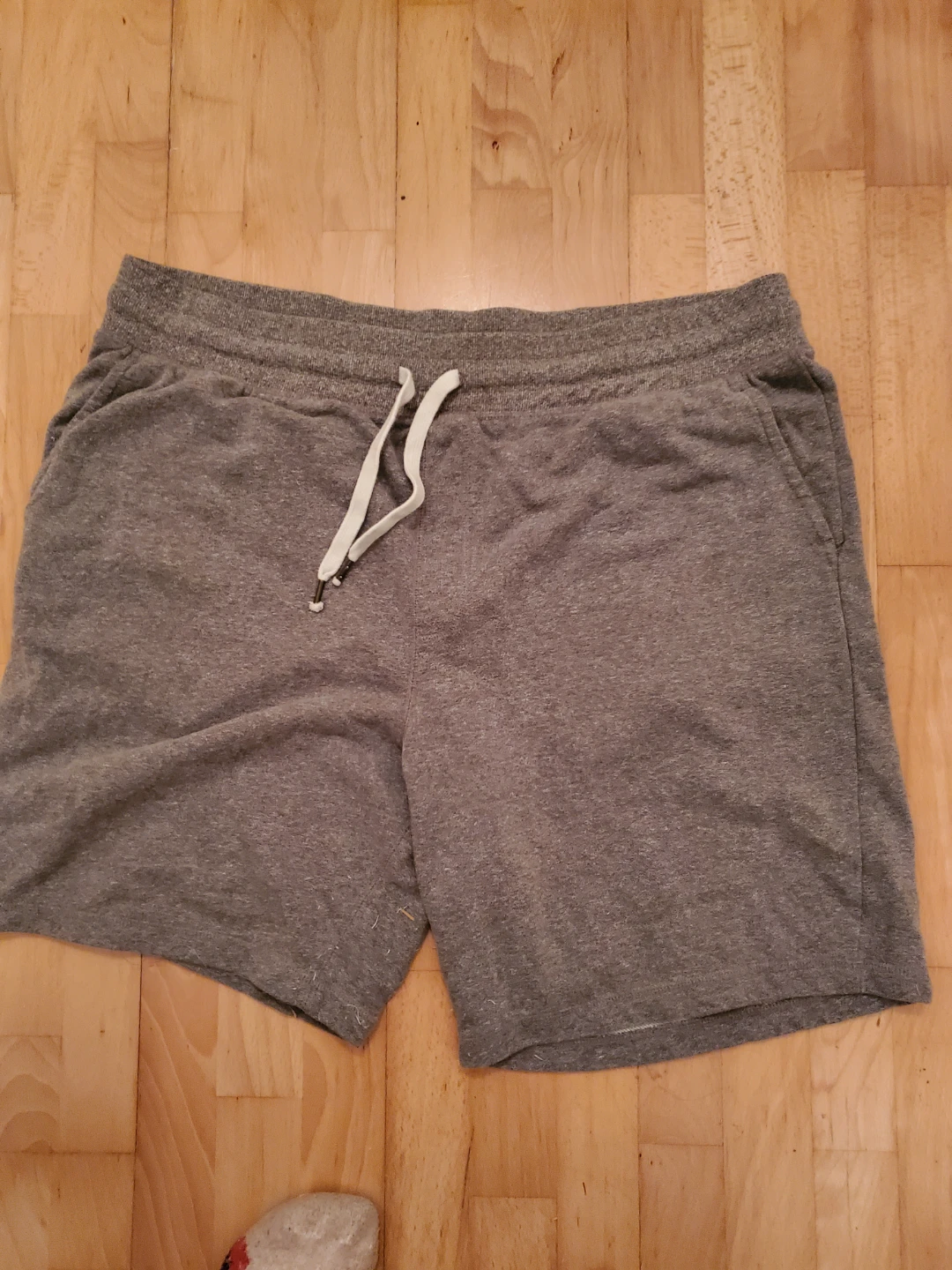 Grey Jersey Shorts