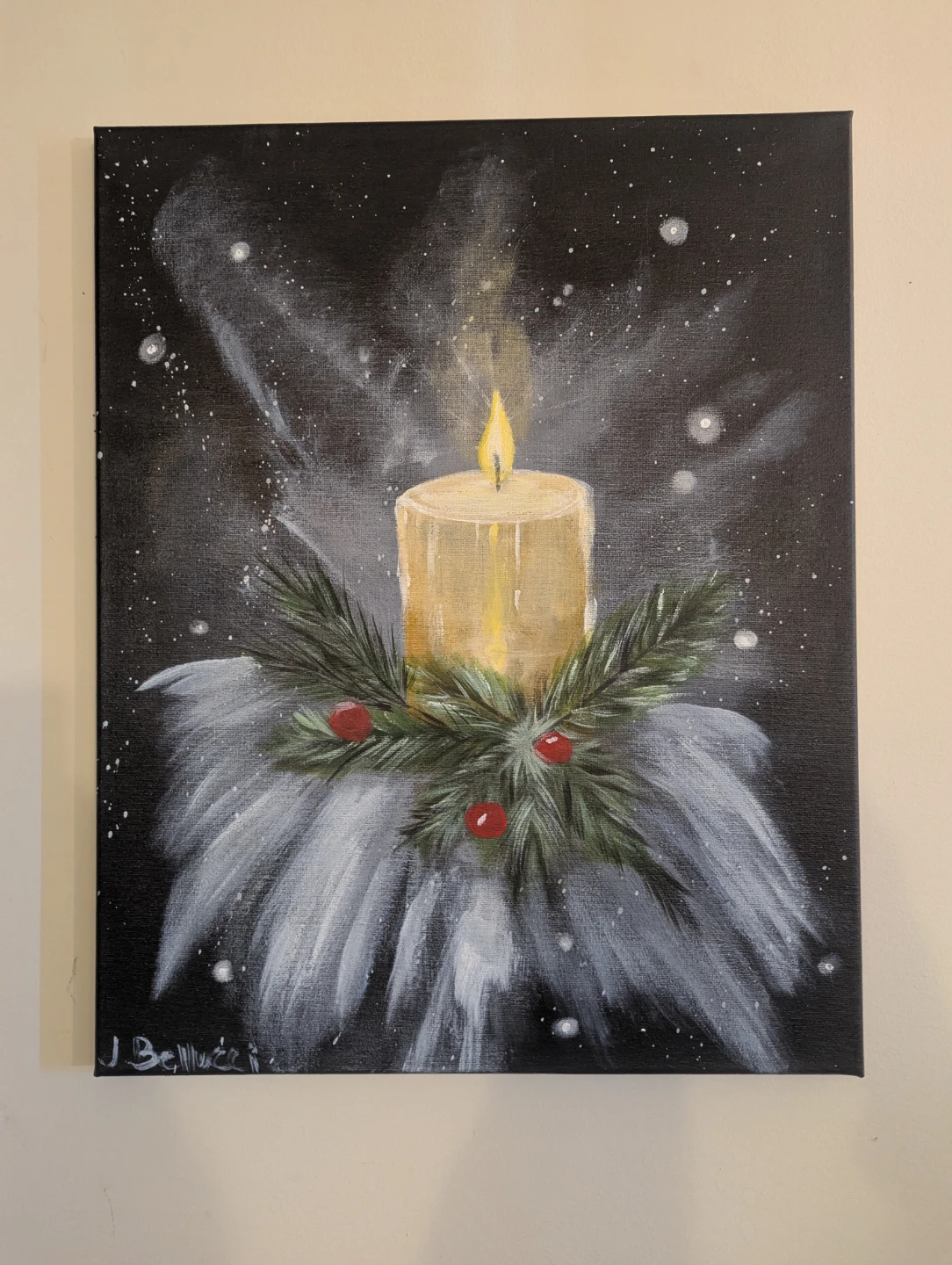 A Light of Hope – Original Acrylic Painting - photo 3