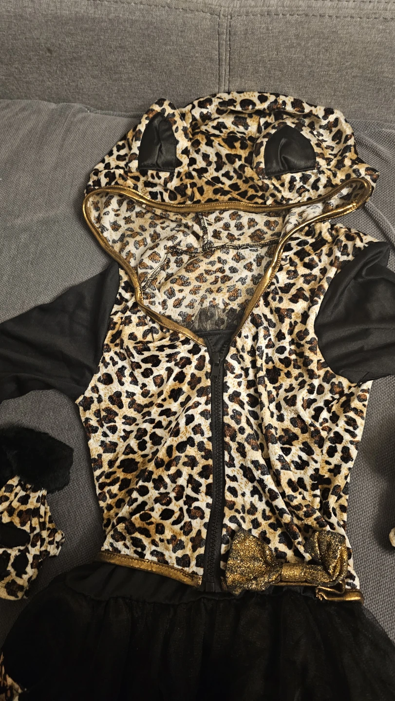 Child's Leopard Costume Medium 8-10 - photo 4