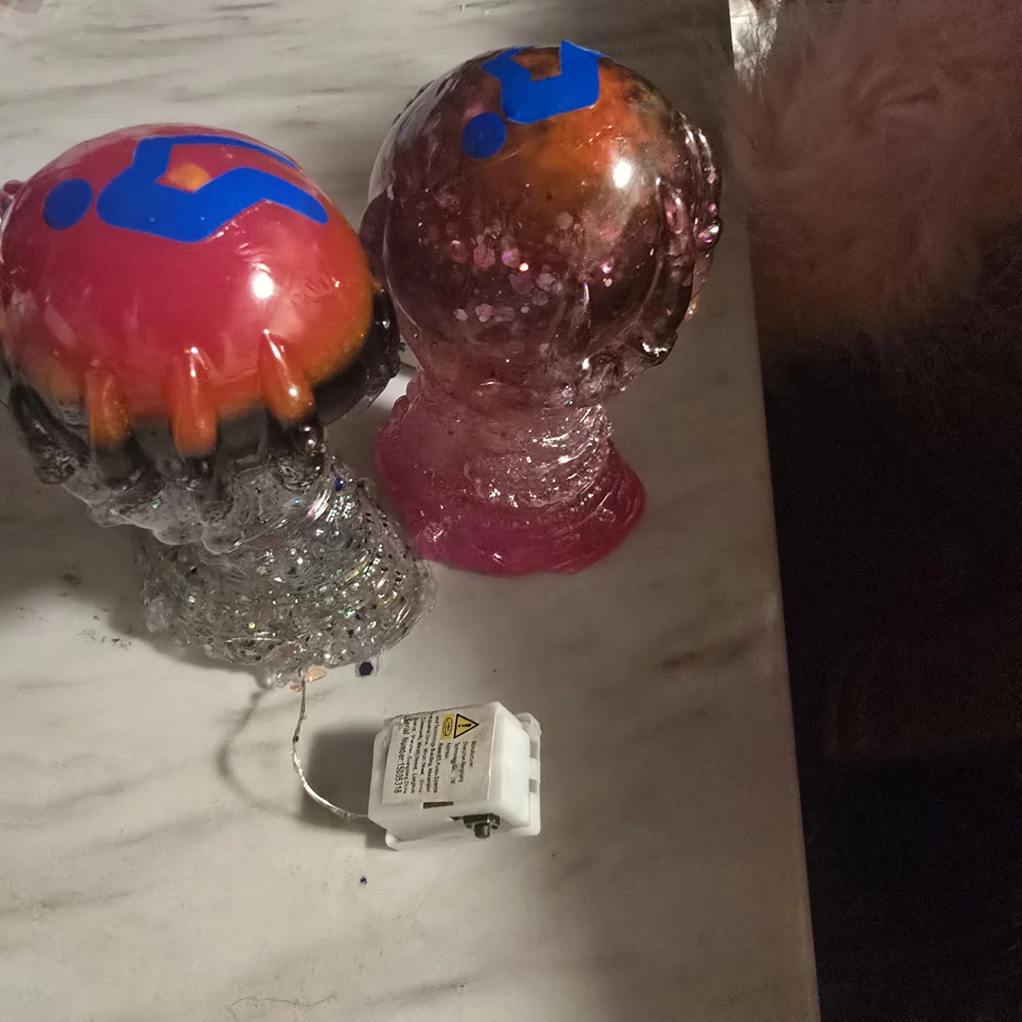 Set of Two Light-Up Jellyfish Mood Lamps - photo 3
