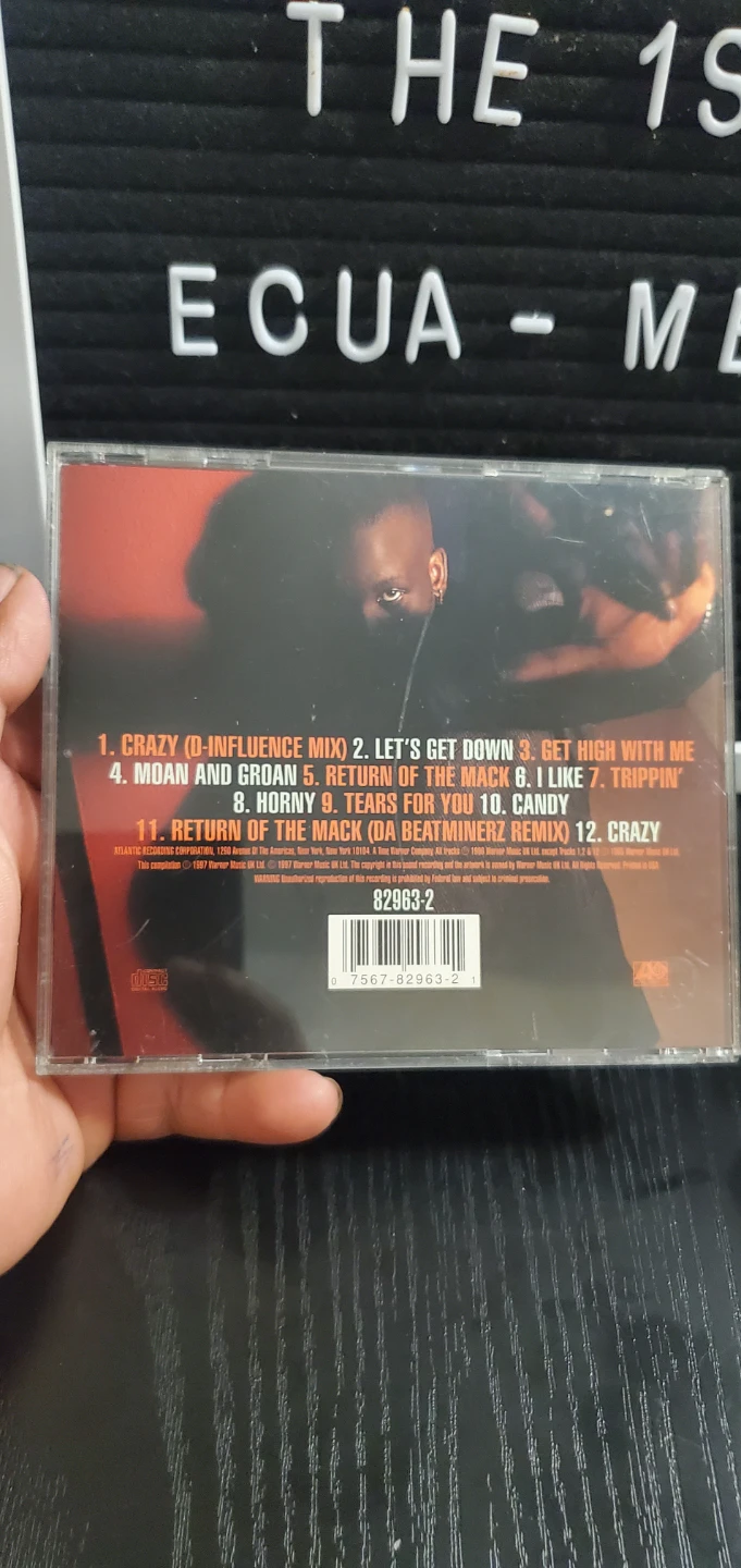 Mark Morrison Return of the Mack Audio CD - photo 2
