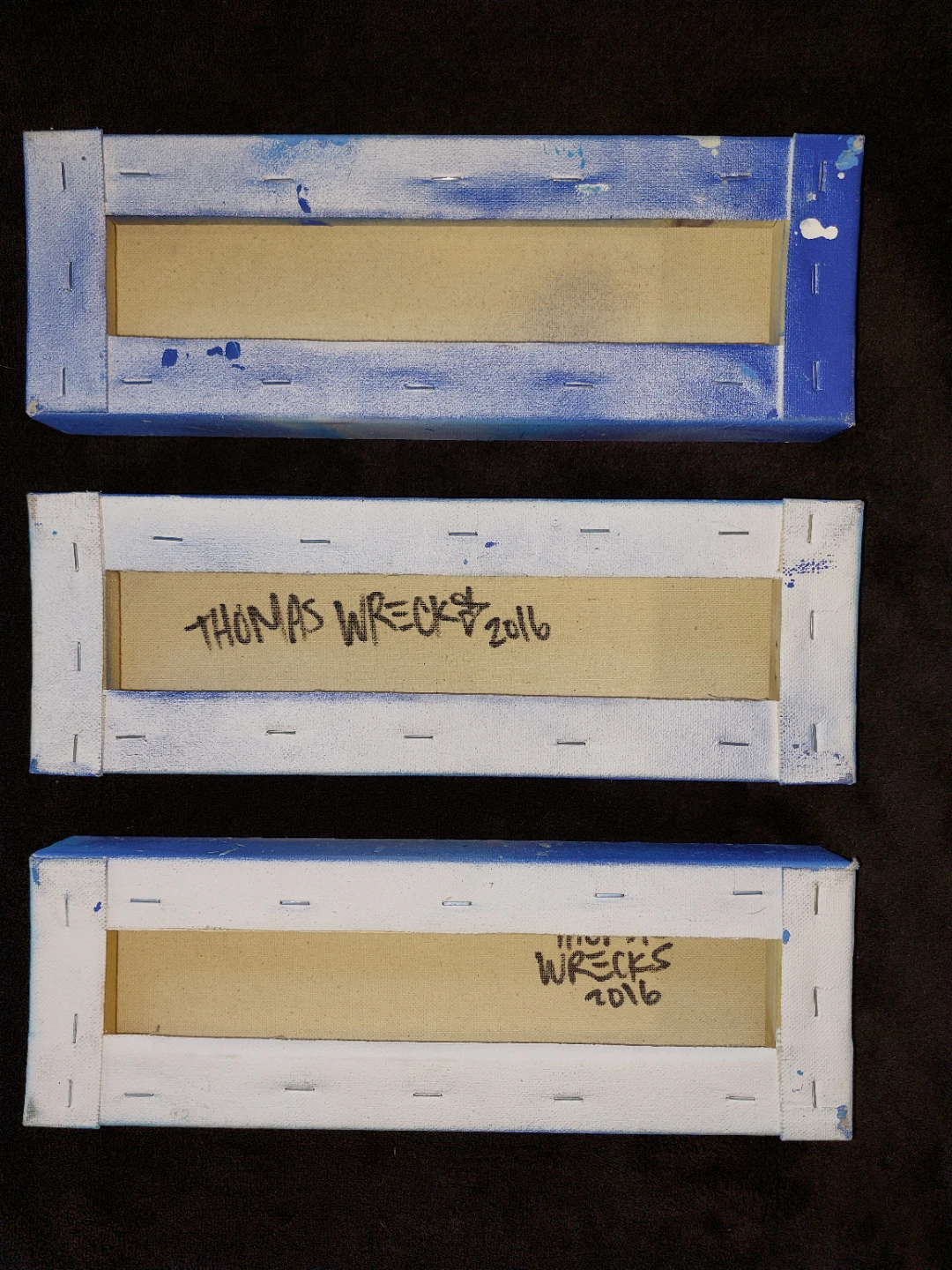 12" x 4" Chicago Skyline Triptych Art - photo 4