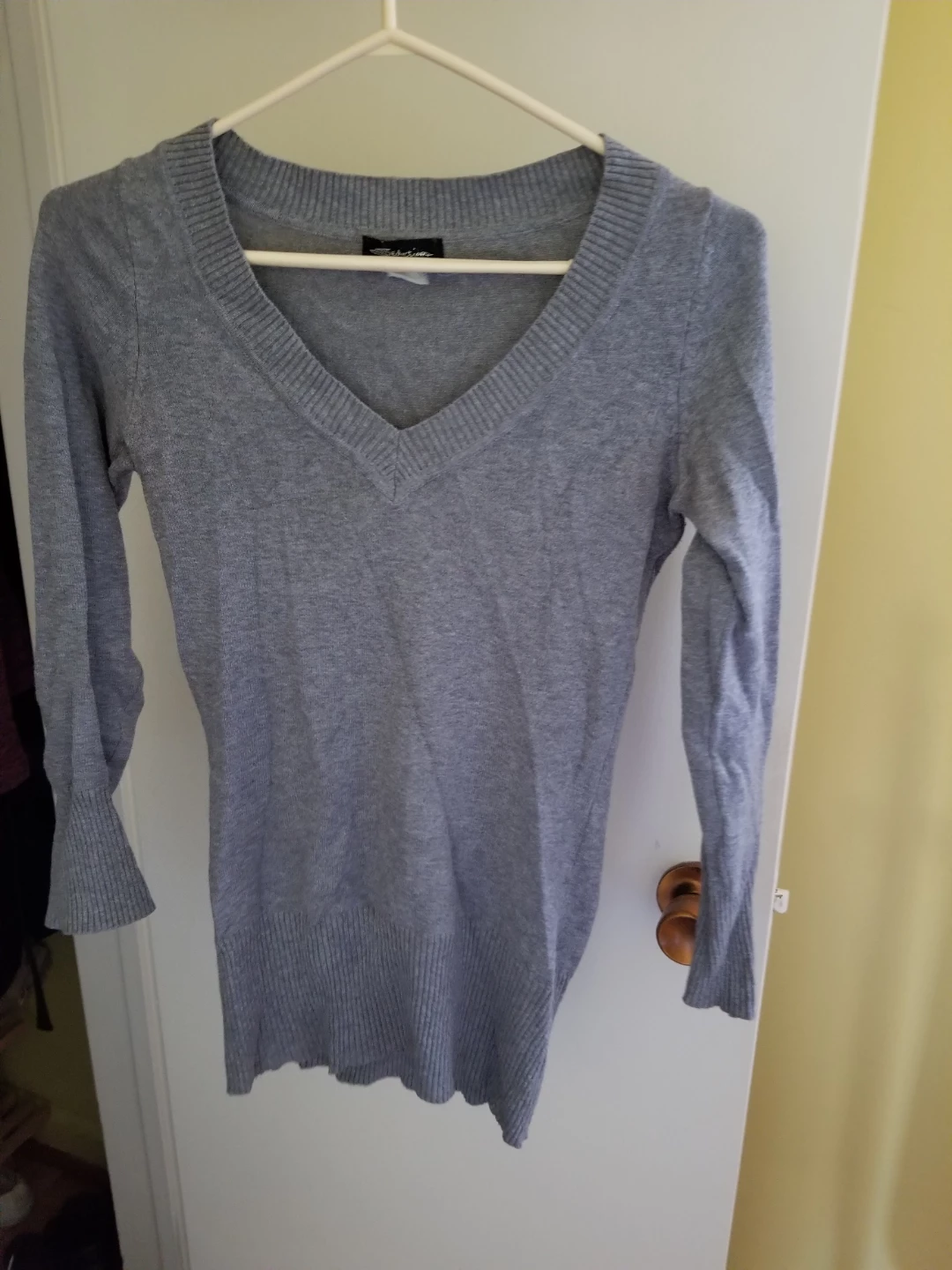 Grey Long Sleeve Sweater