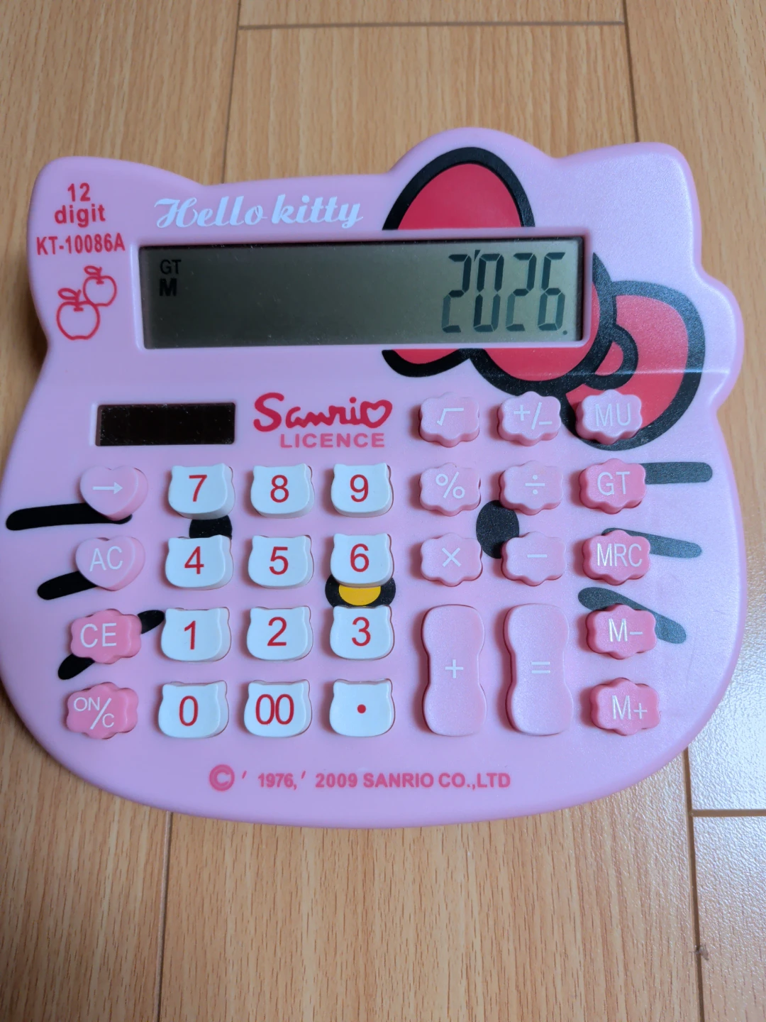 Hello Kitty Pink Calculator - photo 3