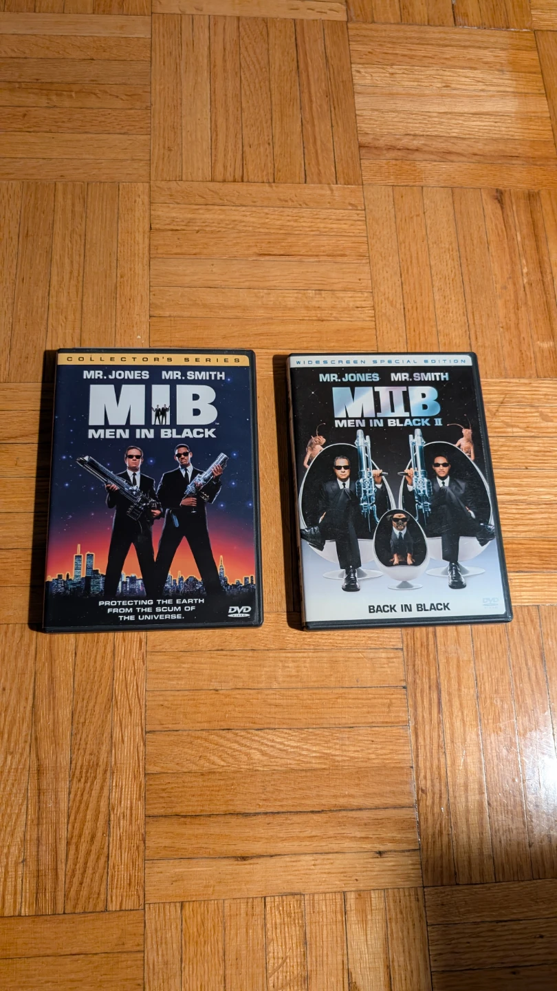 Men in Black 1 & 2 DVD Set