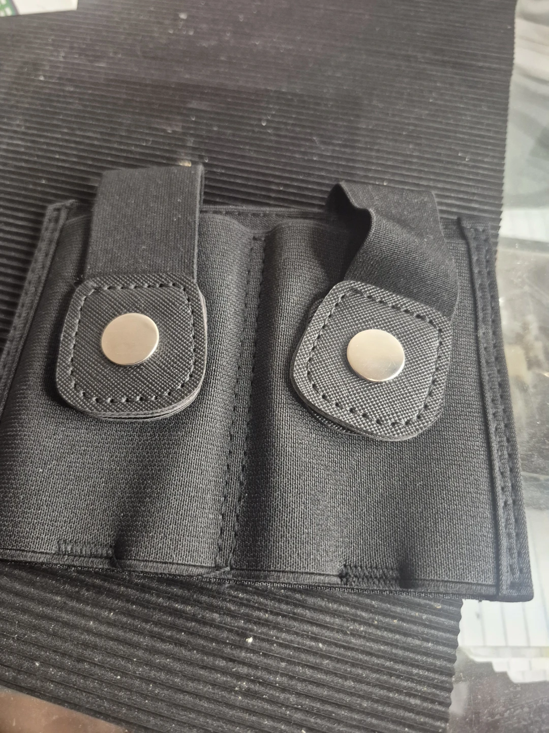 Black Double Magazine Pouch
