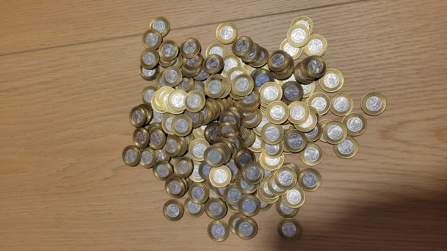 203 vintage TTC Tokens