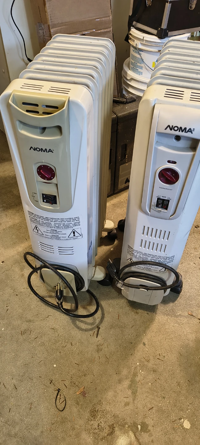 Noma Oil Radiant Space Heaters