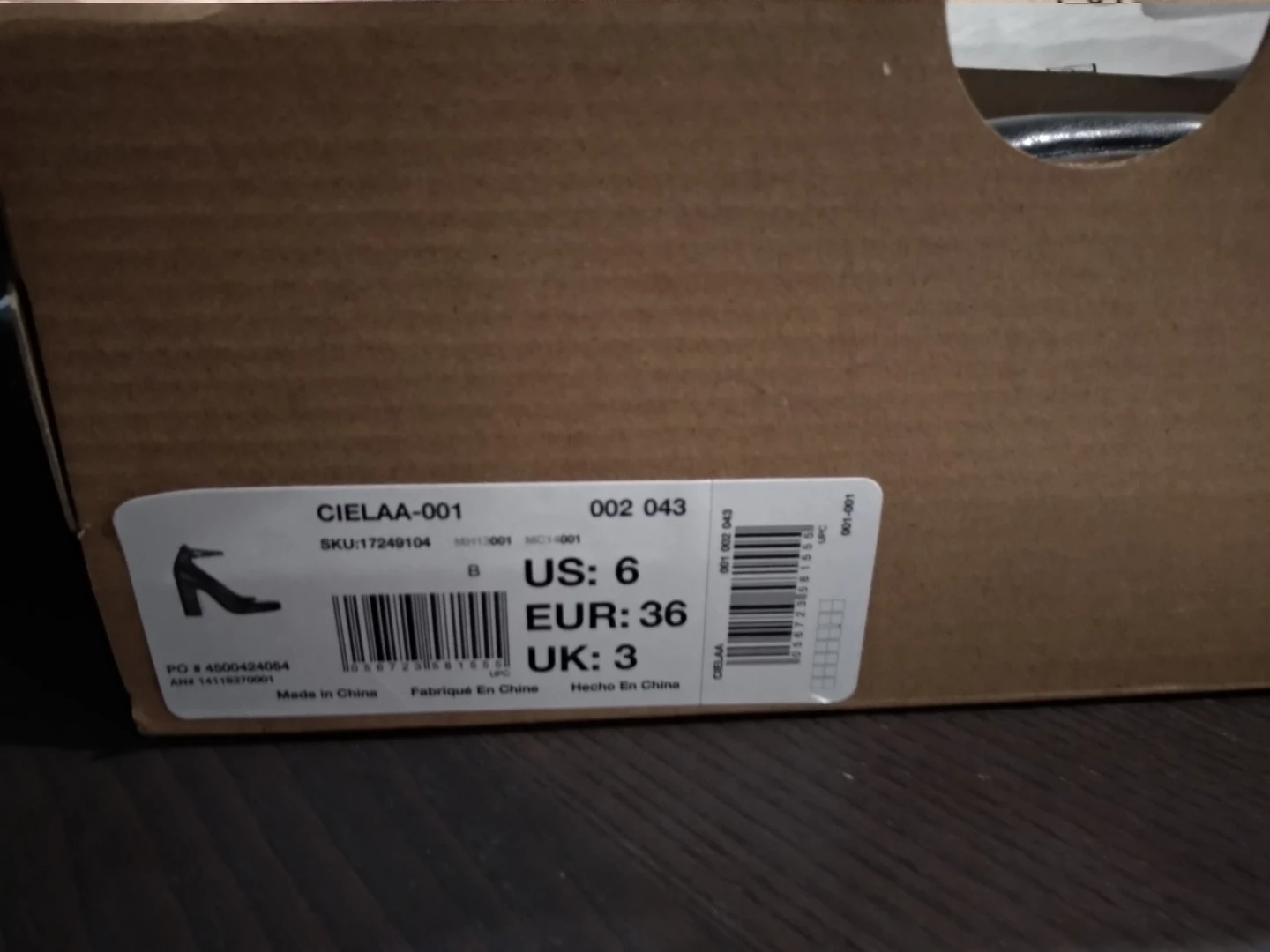 BRAND NEW: Call It Spring Cielaa-001 Black Heels Size 6 - photo 4