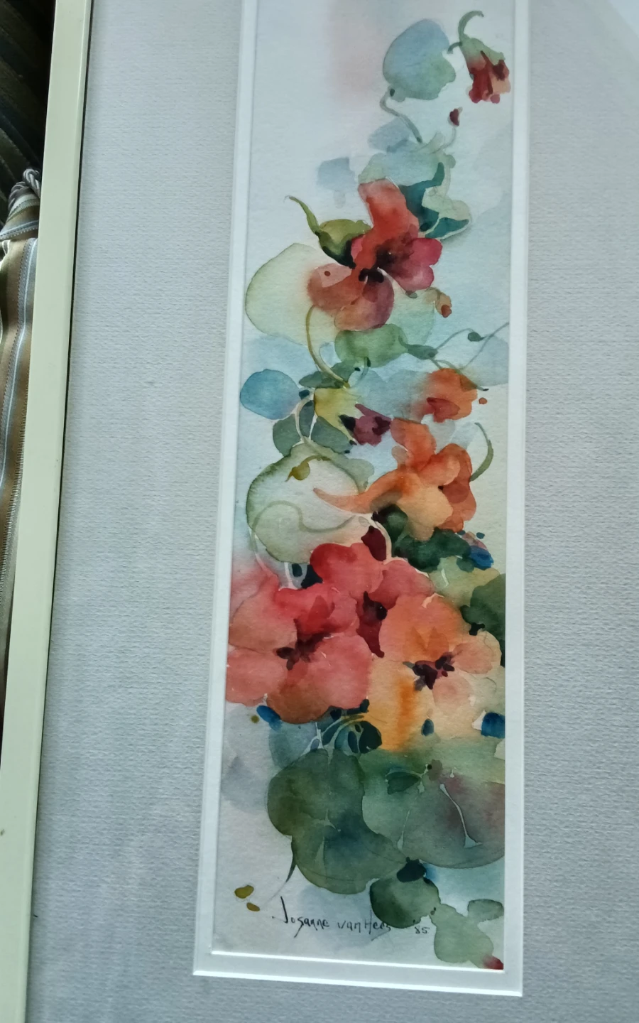 Josanne van Hees 1985 Original Watercolor - photo 2