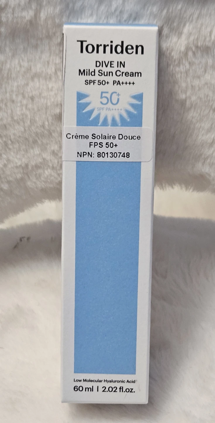 Torriden DIVE IN Mild Sun Cream 60ml