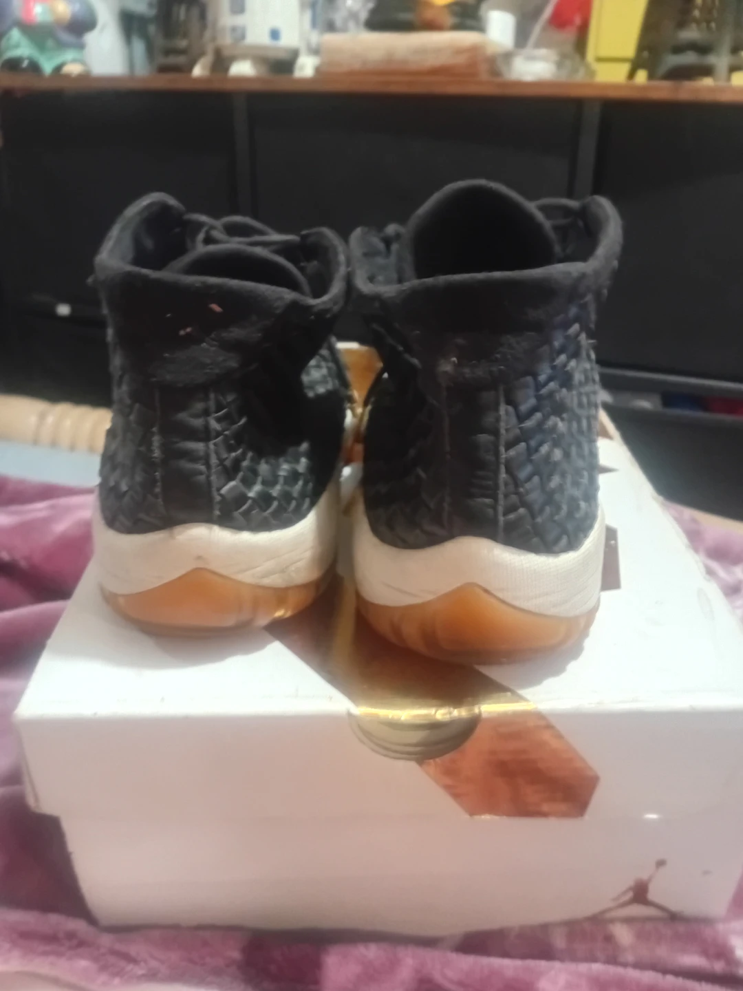 Jordan Future Black Woven Sneakers - photo 2