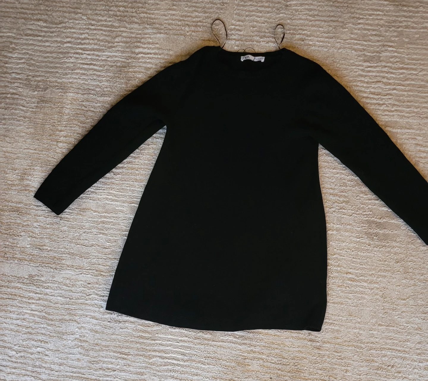 Robe noire Zara