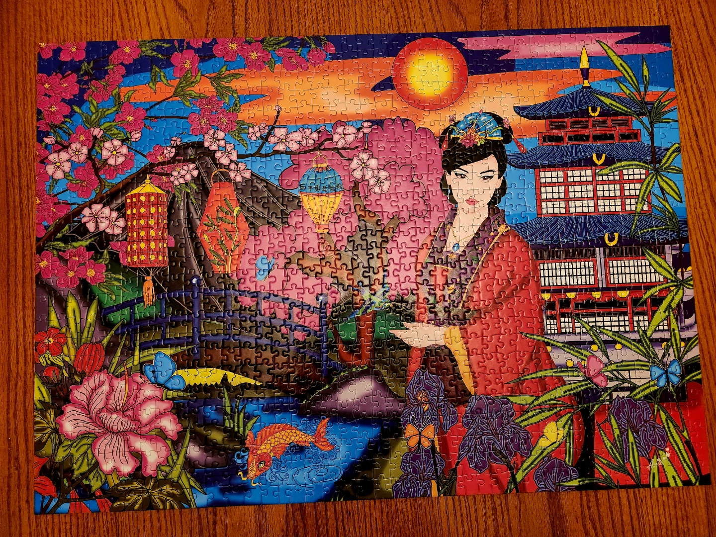 JacaRou Puzzles 1000 Piece Niwa Puzzle - photo 2