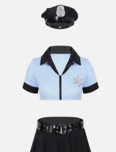 Women's Police Costume Set - photo 5