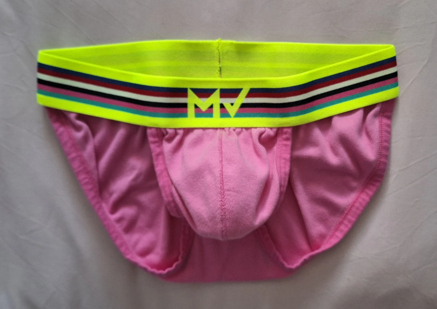 Modus Vivendi Men's Briefs - Pink, Size XL