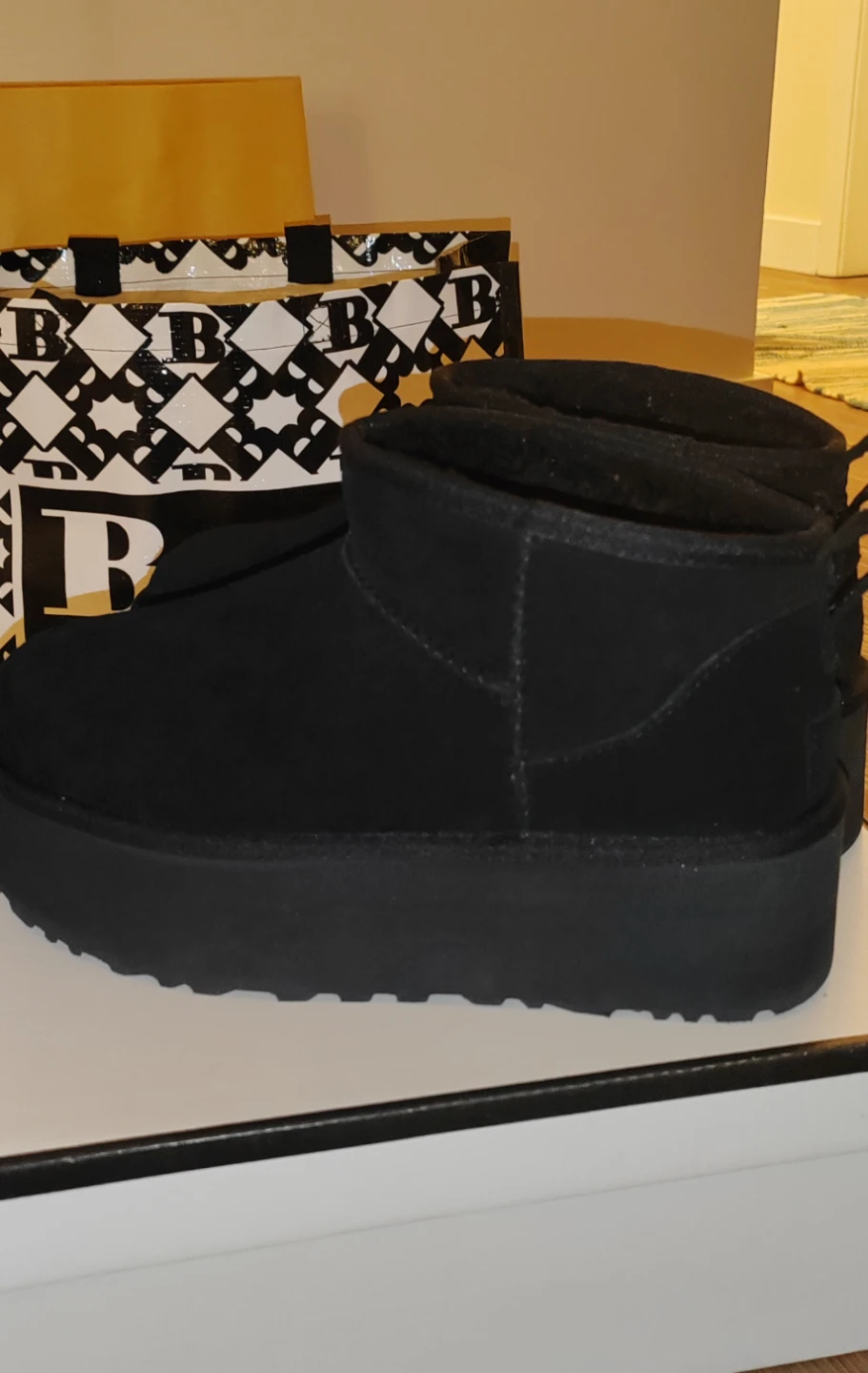 UGG Black platform