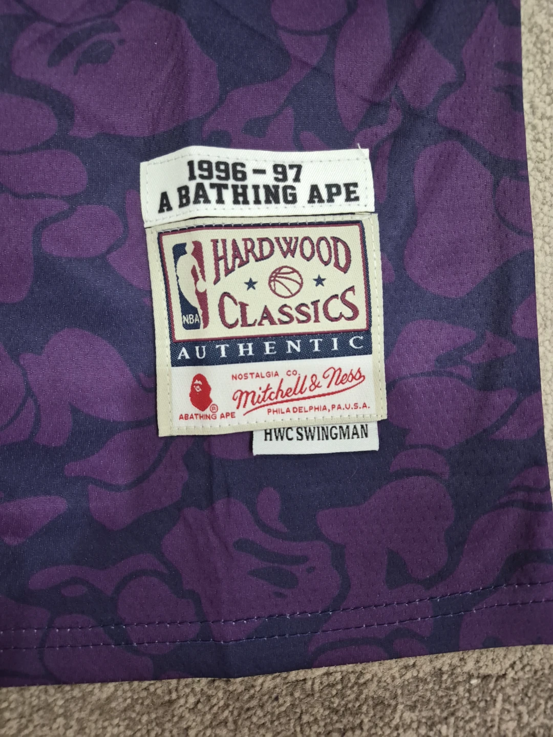 A Bathing Ape Lakers Jersey - photo 4