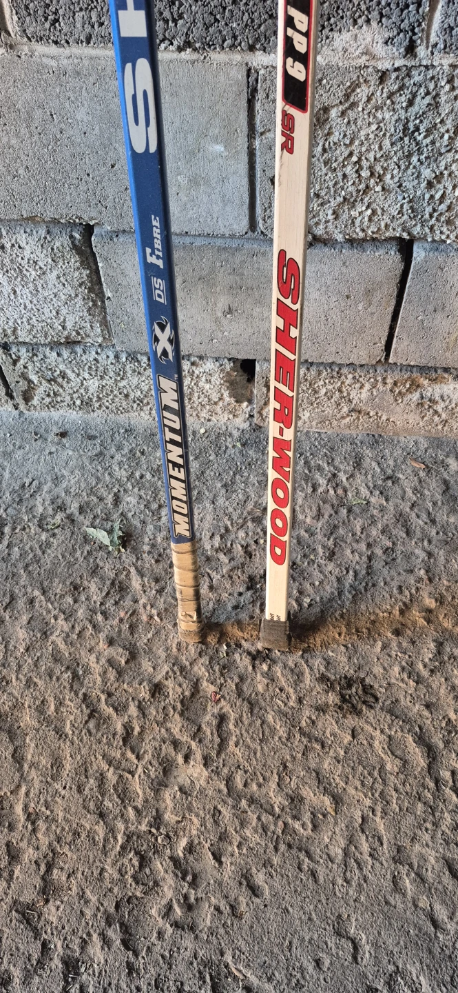 Two Sher-Wood Hockey Sticks - photo 2