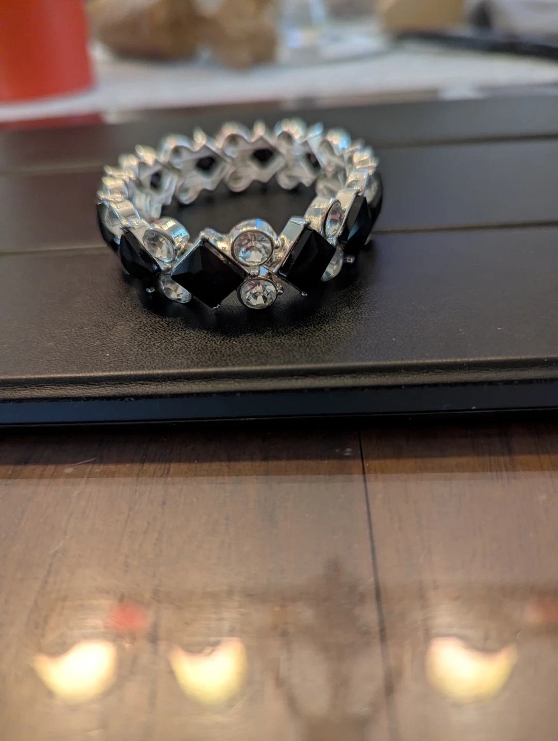 Silver Tone Stretch Bracelet - photo 3