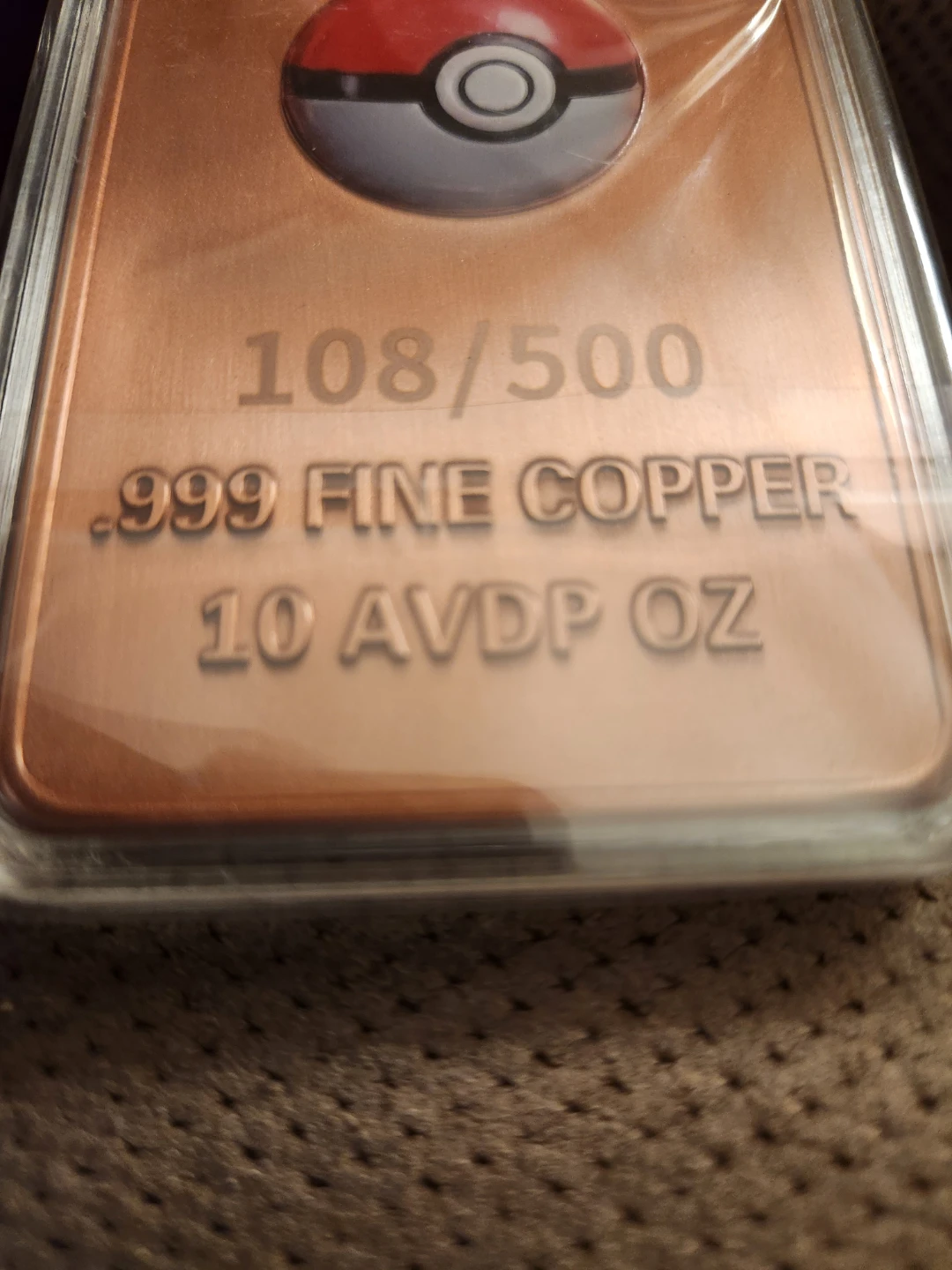Limited Edition Charizard Copper Bar - photo 3