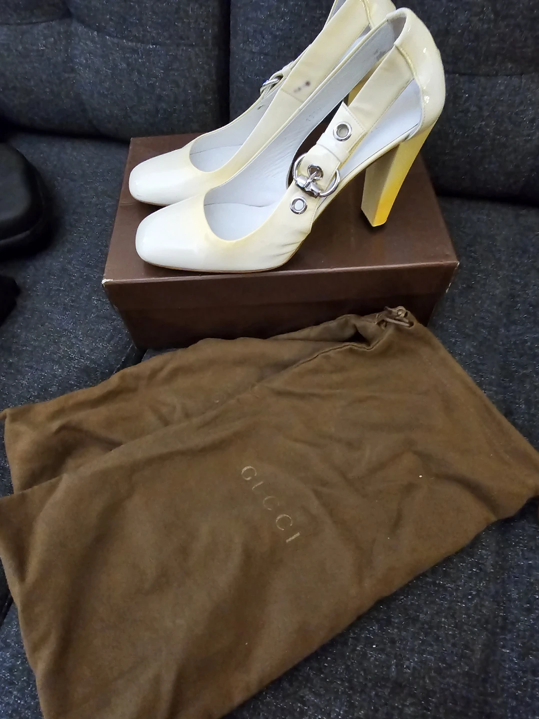 Vintage Gucci Heels – Restore & Dye Project (W/ Box & Dust Bag)