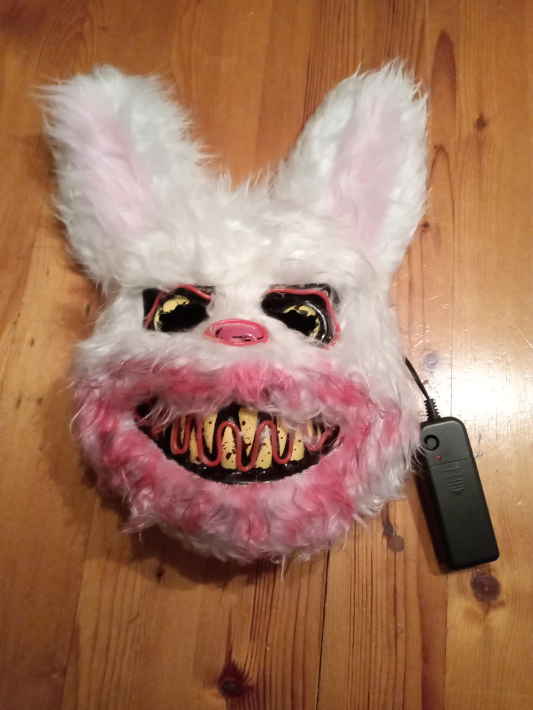 Light-Up Bunny Halloween Mask