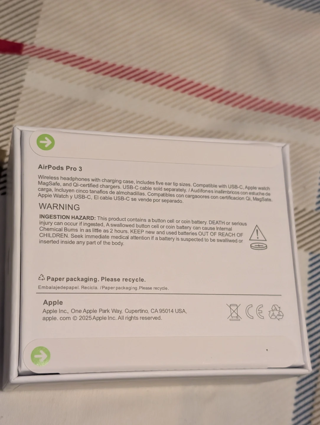 Apple AirPods Pro 3 - Brand New & Sealed - photo 2