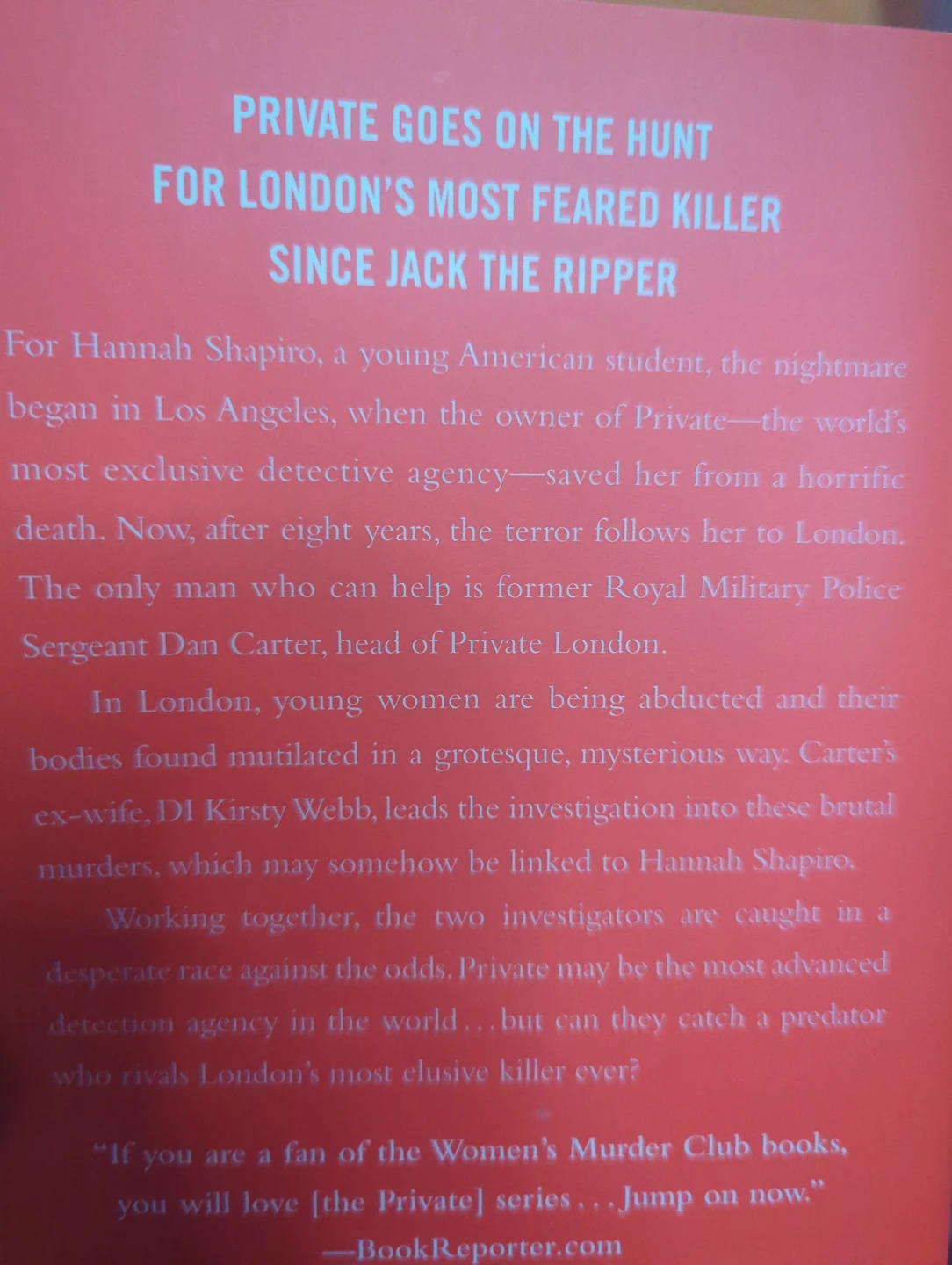 Private London by James Patterson and Mark Pearson - photo 2