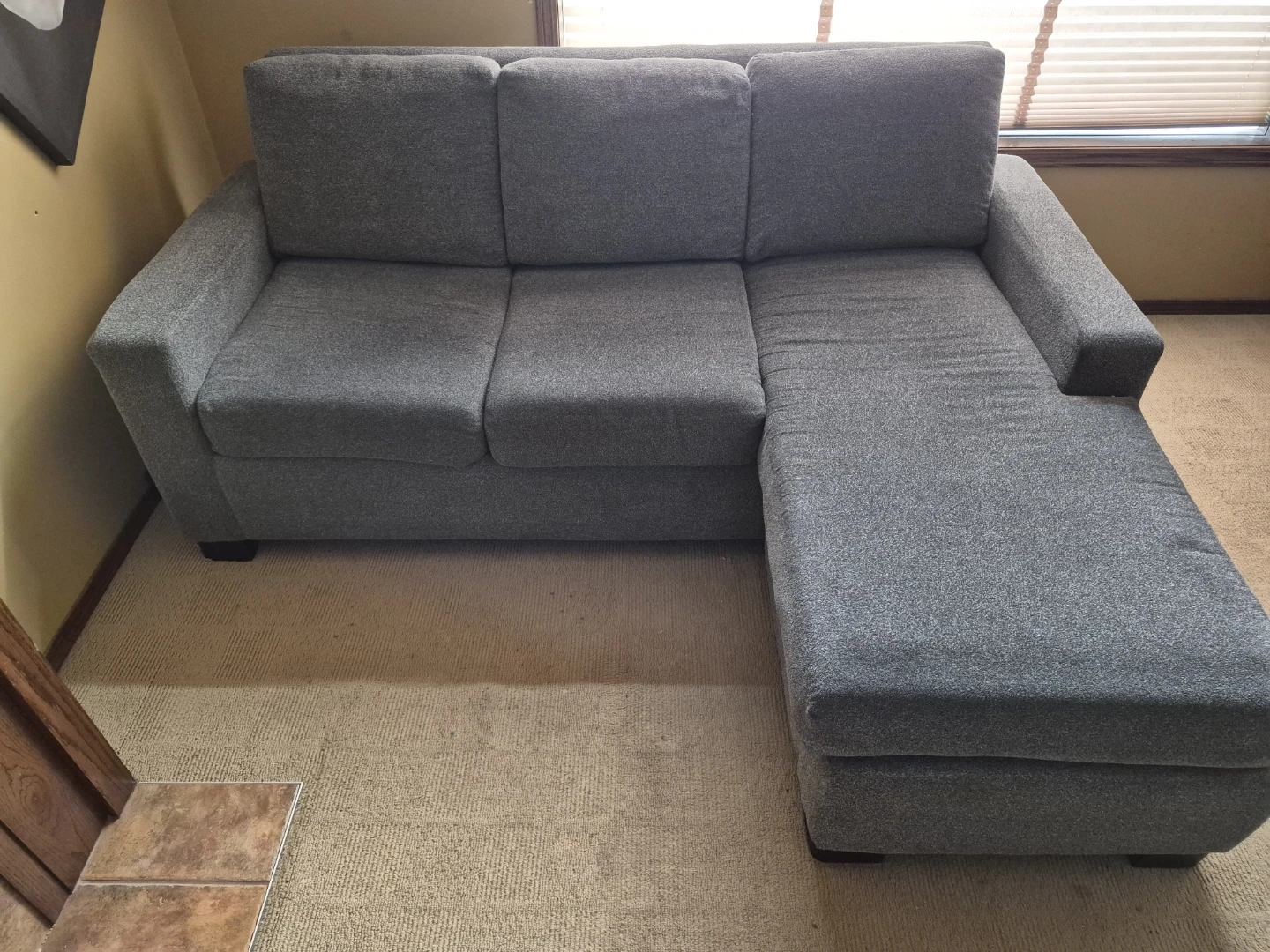 Grey Sectional Sofa - photo 3