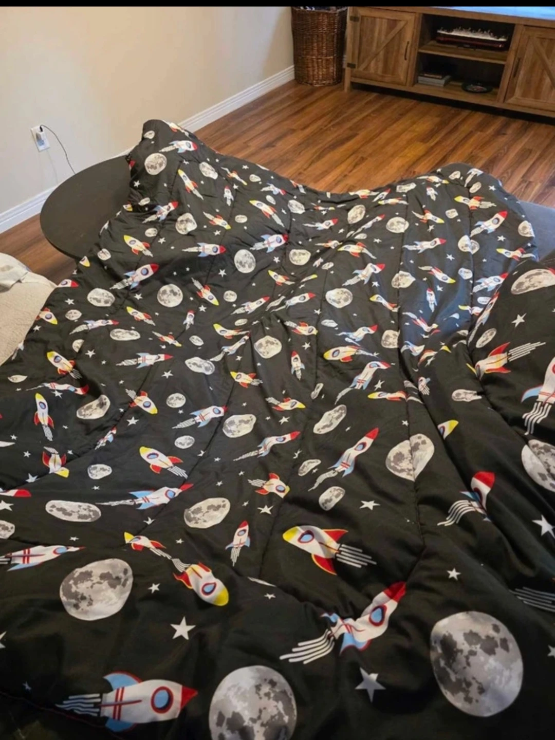 Kids Twin Size Space Comforter - photo 3