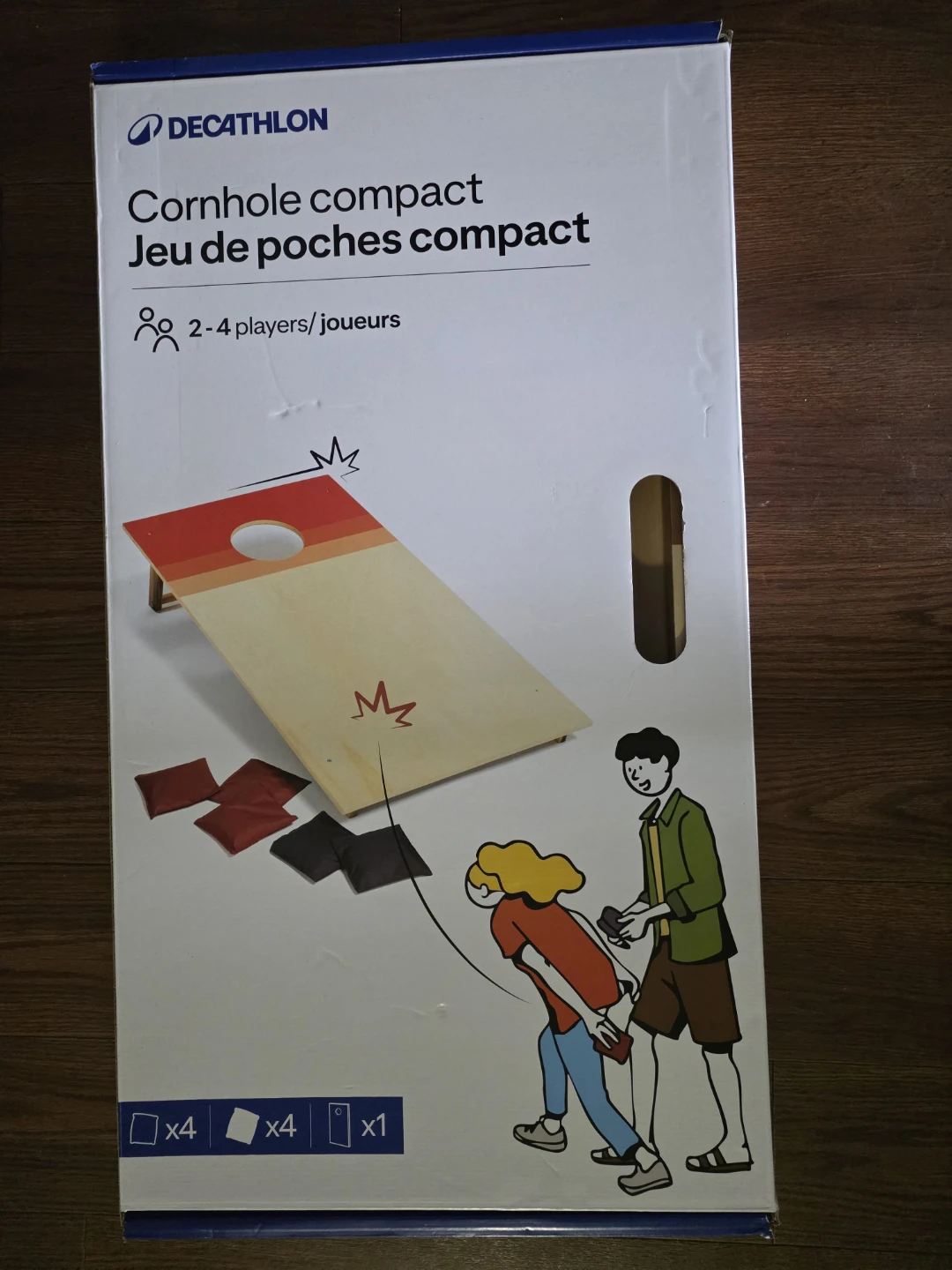 Decathlon Compact Cornhole Game Set