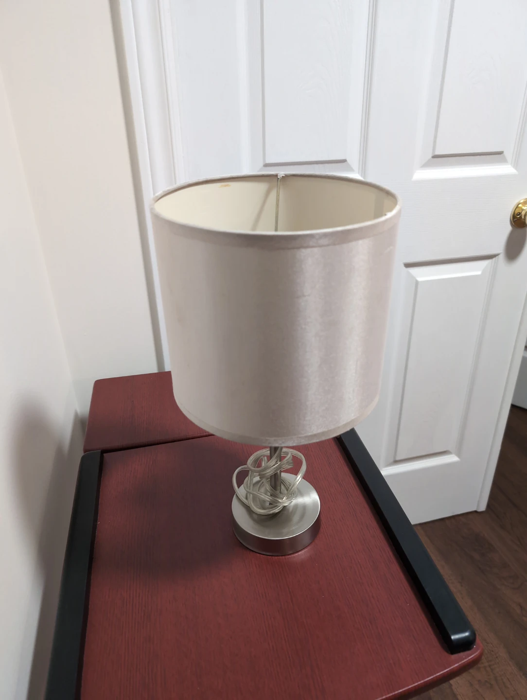 Brushed Nickel Table Lamp - photo 3
