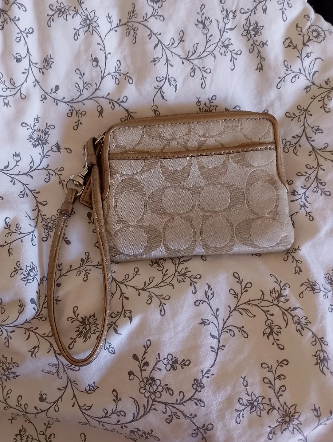 Coach Signature Canvas Wristlet - photo 2