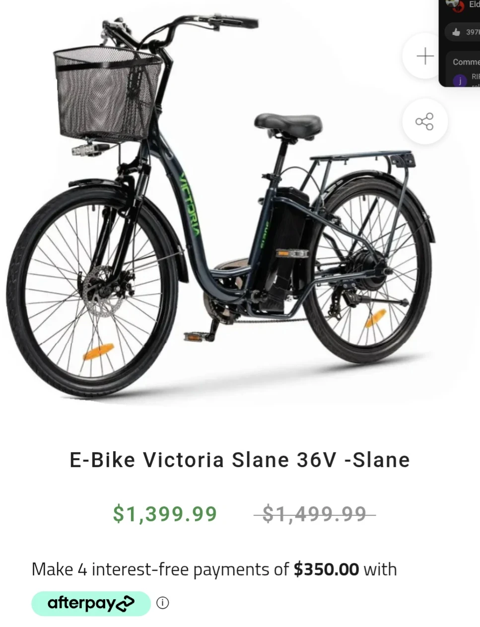 Slane Victoria 36V Electric Bike FREE DELIVERY