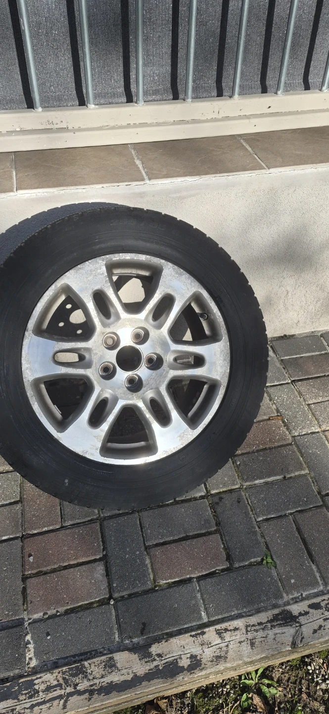 Alloy rims for Acura MDX with 255/55 R18 Michelin winter tires - photo 4