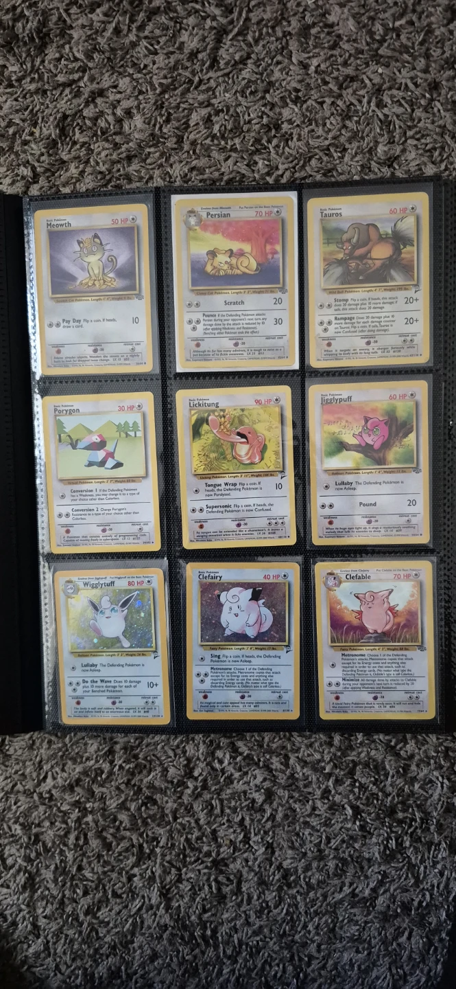 Large Collection of Vintage Pokémon Trading Cards in Binder - photo 2
