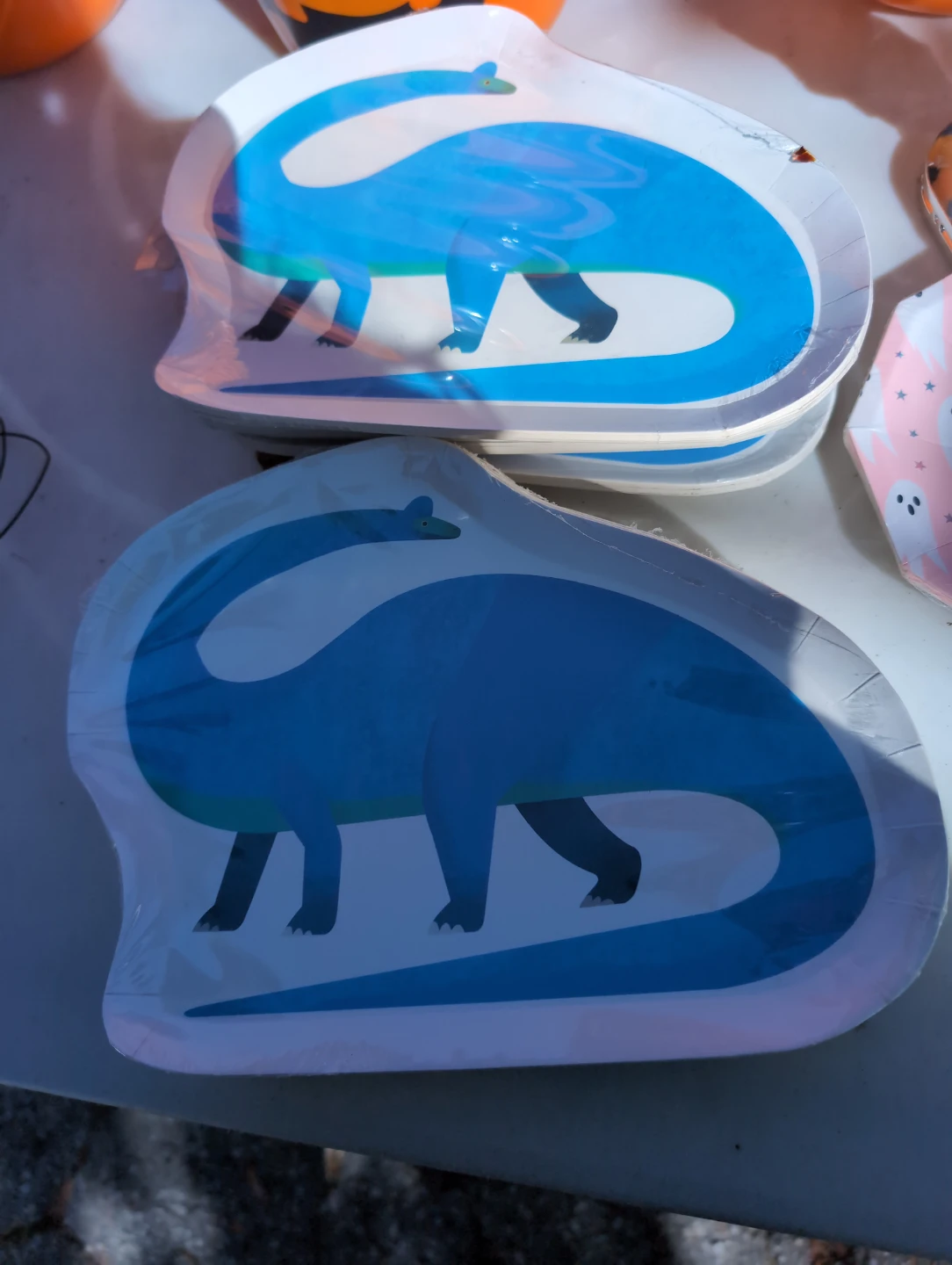 Dinosaur Themed Paper Plates