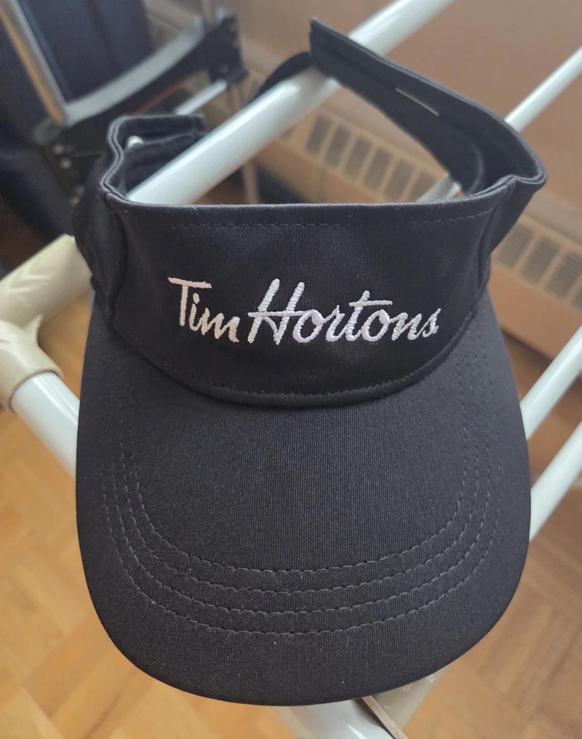 Tim Hortons Black Visor