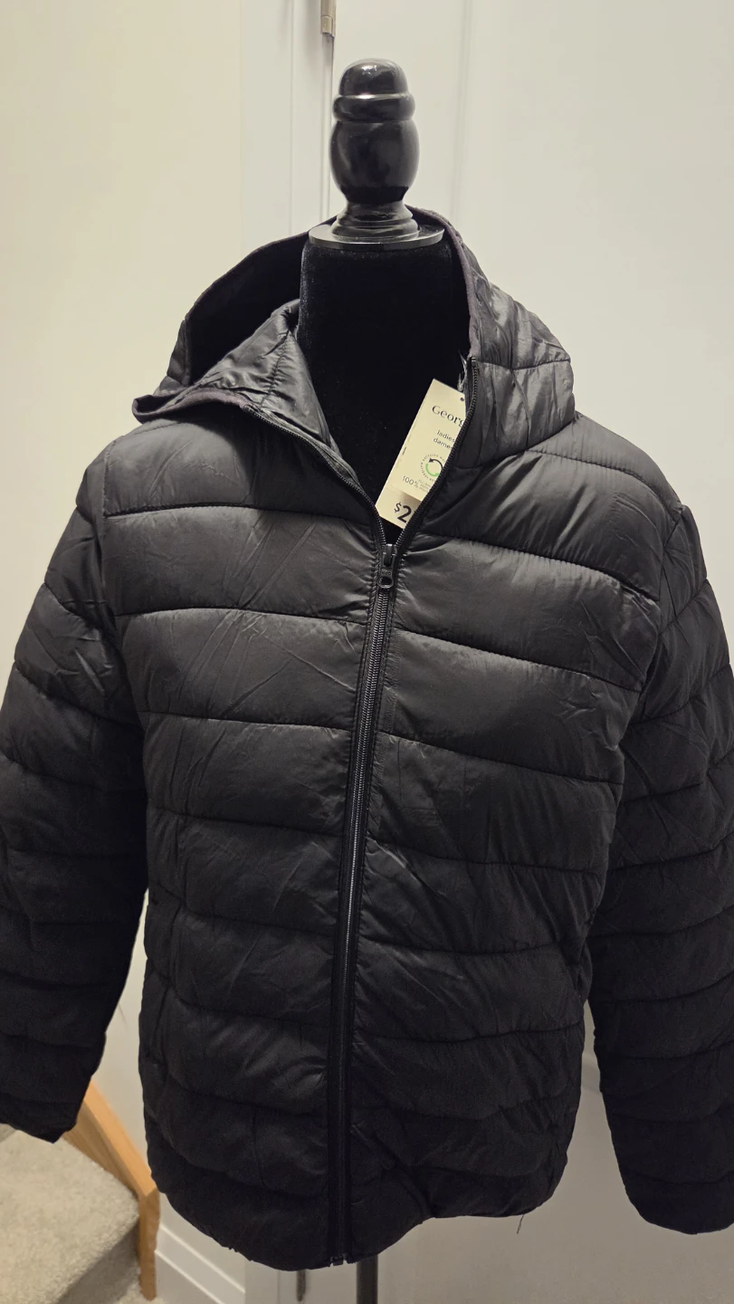 George Black Puffer Jacket - photo 2
