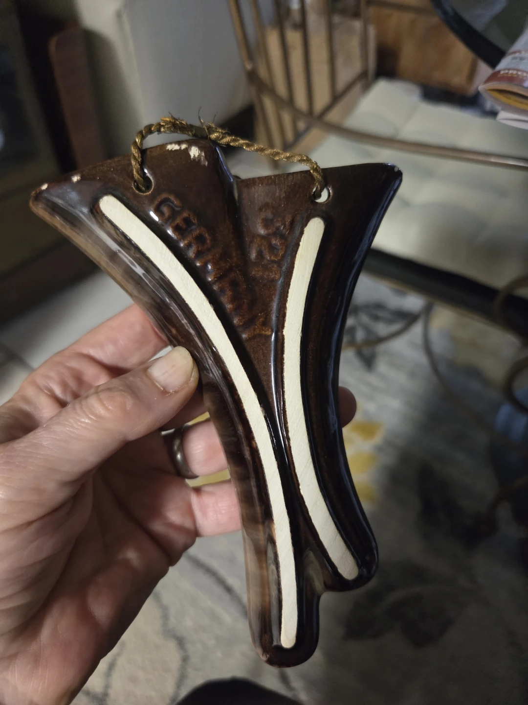 Vintage Bay Keramik Wall Vase - photo 4