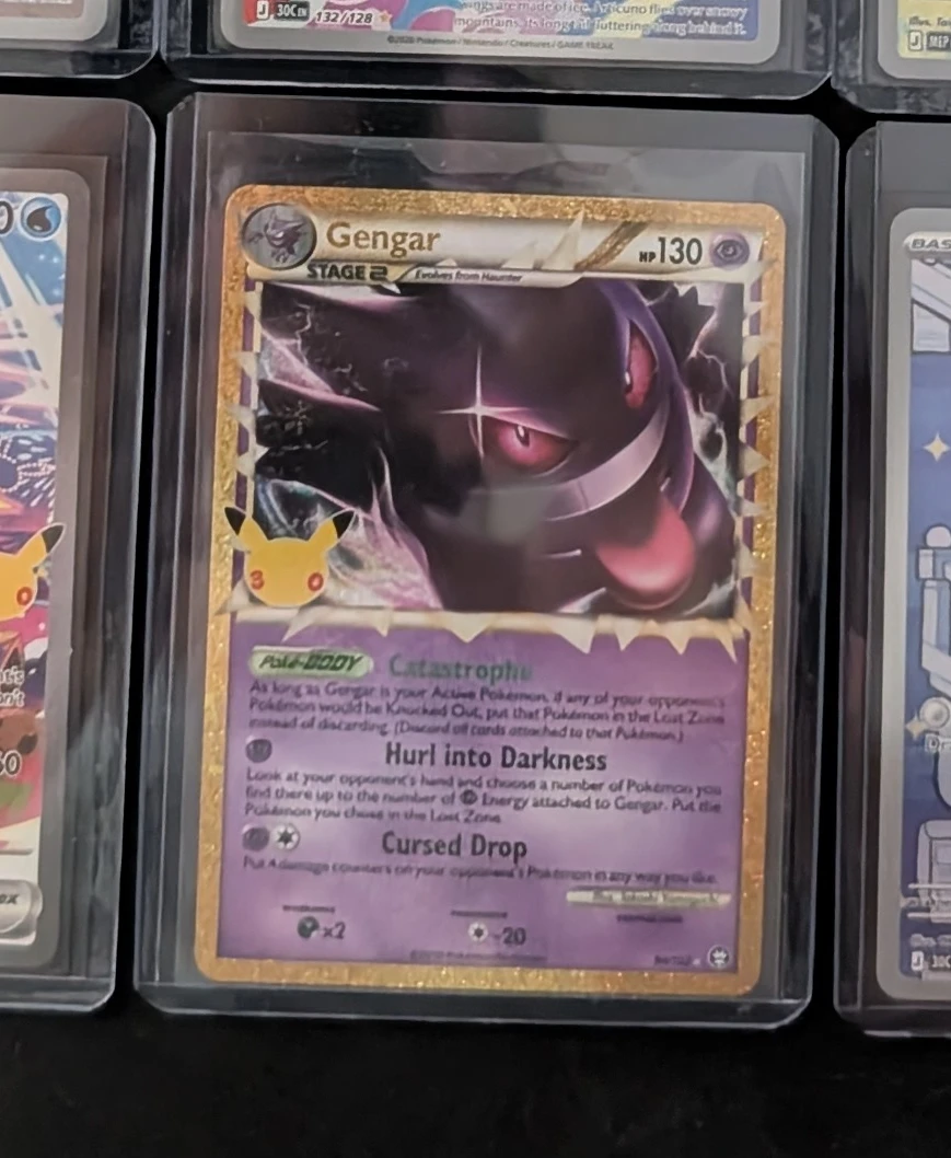 Pokemon celebrations 30th gangar  55$