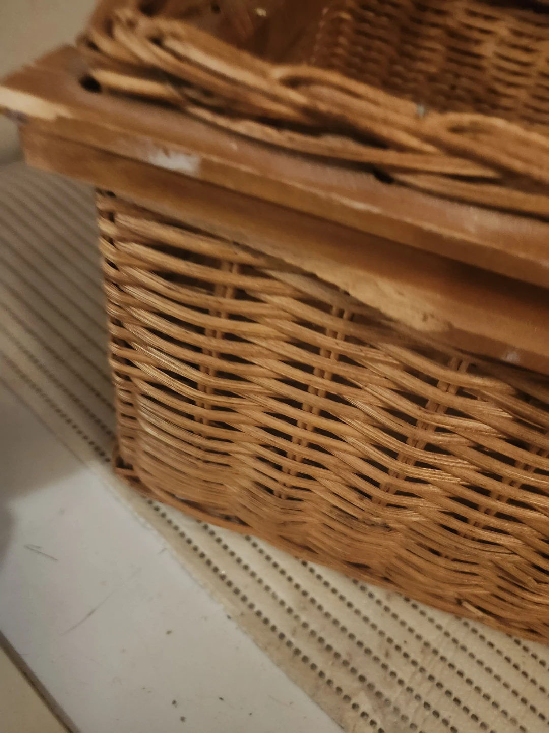Woven Wicker Storage Basket - photo 2