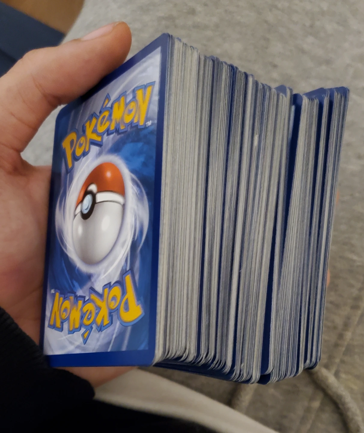 Large Collection of Pokemon Trading Cards