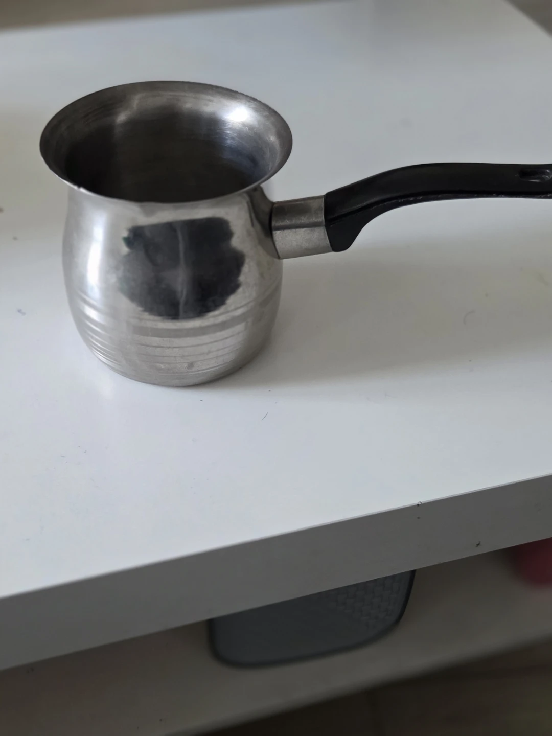 Stainless steel Turkish coffee pot