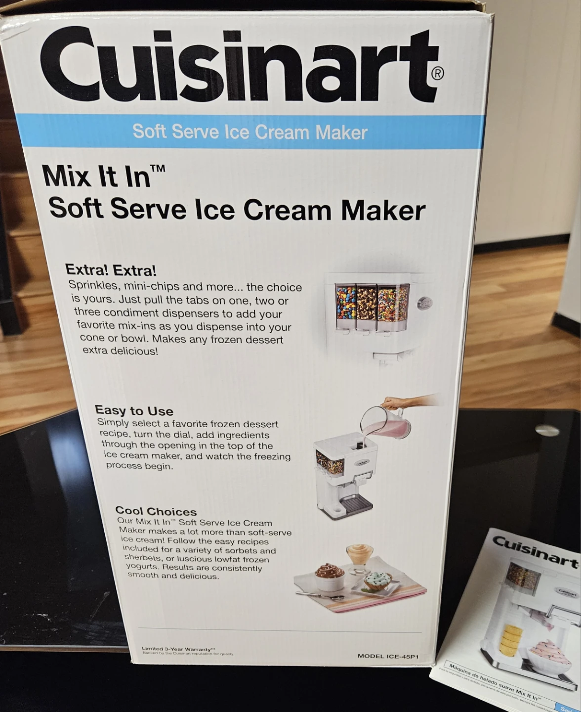Cuisinart Mix It In Soft Serve Ice Cream Maker - photo 4
