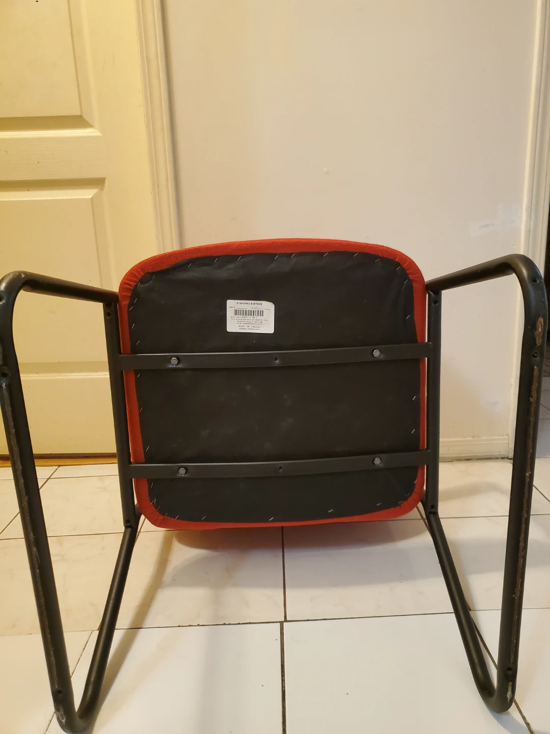 Red Standard Systems Office Chair - photo 4