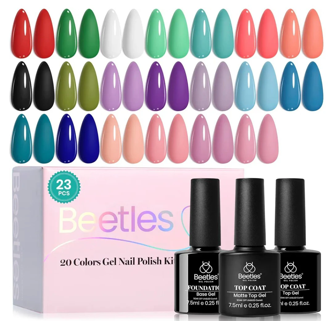 Beetles 20-Piece Gel Nail Polish Set - photo 2