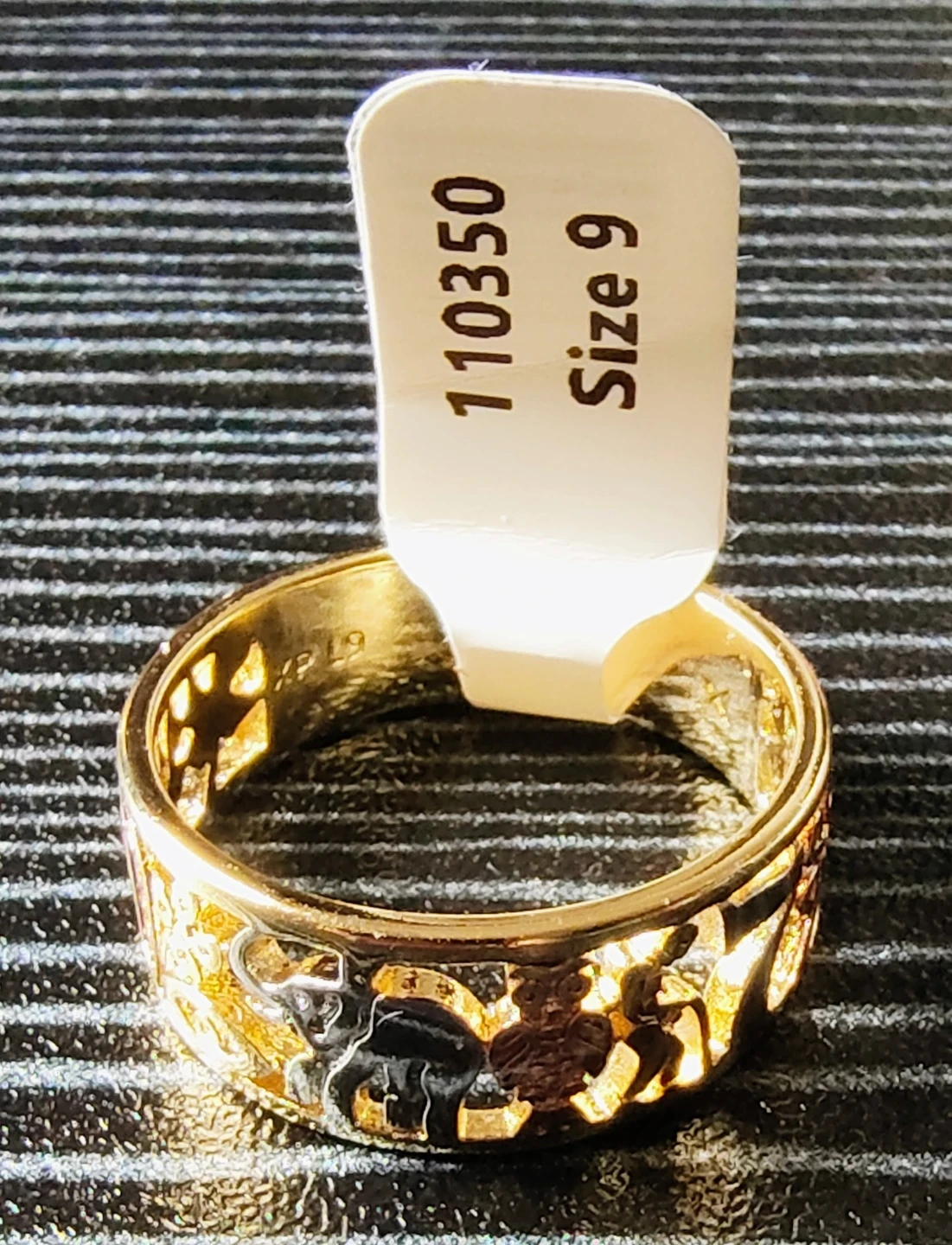 Gold-Filled Lucky Band Ring size 9 - photo 2